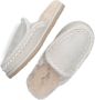 MOU Pantoffels Dames Slipper Full Eskimo Stitch Maat: 42 Materiaal: Suède Kleur: Zilver - Thumbnail 6