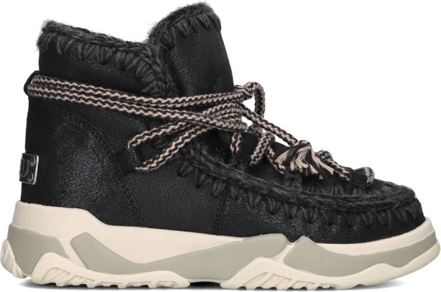 MOU Zwarte Boots Trainer 02 Scoubidoo Lace