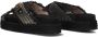 MOU Slippers Dames Criss-cross Maat: 37 Materiaal: Textiel Kleur: Zwart - Thumbnail 4