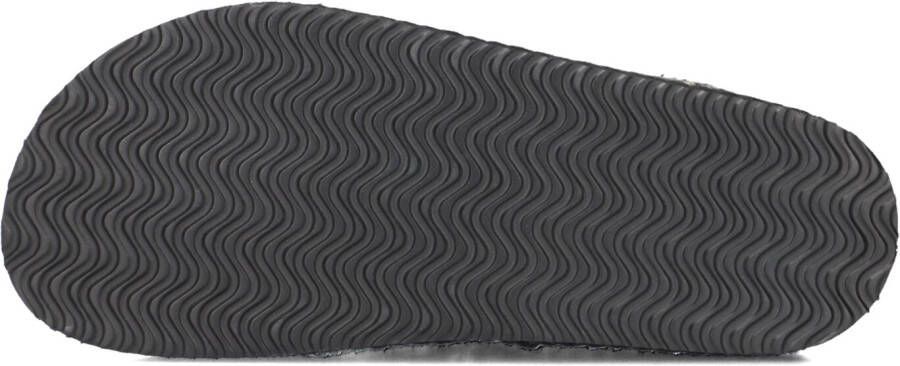 MOU Zwarte Slippers Criss-cross