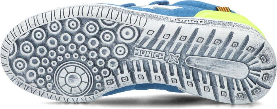 Munich Blauwe Lage Sneakers G3 Velcro