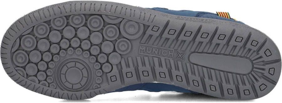 Munich Blauwe Lage Sneakers Velcro G3