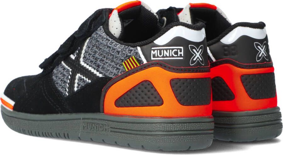 Munich Grijze Lage Sneakers G3 Velcro