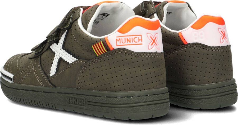 Munich Groene Lage Sneakers Velcro G3