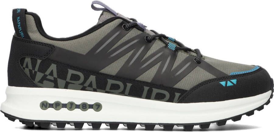 Napapijri Groene Lage Sneakers Slate