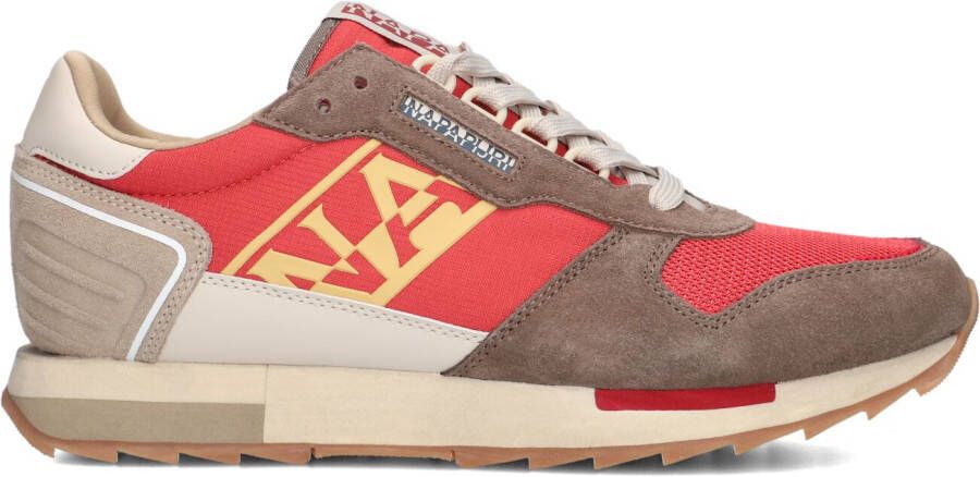 Napapijri Rode Lage Sneakers Virtus