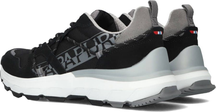 Napapijri Zwarte Lage Sneakers Alpinevert