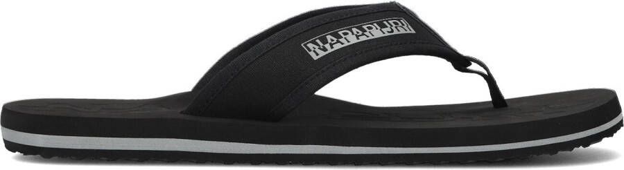 Napapijri Zwarte Teenslippers Elm