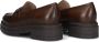 Nerogiardini Leren Mocassins met Metalen Klem Brown Dames - Thumbnail 5