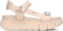 Nerogiardini Platform Sandalen voor Vrouwen Beige Dames - Thumbnail 5