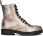 Nerogiardini Elegante Gouden Dames Veterschoenen Yellow Dames - Thumbnail 5