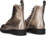Nerogiardini Elegante Gouden Dames Veterschoenen Yellow Dames - Thumbnail 6