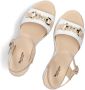 Nero Giardini 513552 Sandalen Met Sleehak Dames Taupe - Thumbnail 7