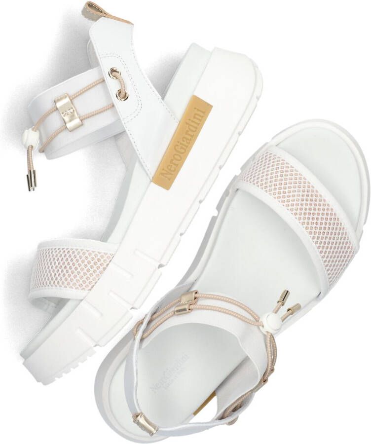 NERO GIARDINI Witte Sandalen 410700