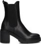 Nero Giardini 09163 Chelsea boots Enkellaarsjes Dames Zwart - Thumbnail 1