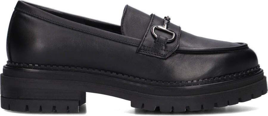 NERO GIARDINI Zwarte Loafers 17715