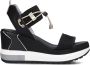 Nero Giardini 307753 Sandalen Met Sleehak Dames Zwart - Thumbnail 5