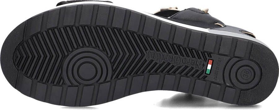 NERO GIARDINI Zwarte Sandalen 219045