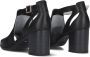 Nerogiardini Zwarte Leren Geperforeerde Sandalen Black Dames - Thumbnail 4