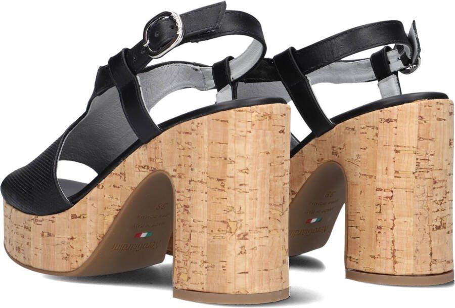 NERO GIARDINI Zwarte Sandalen 513620