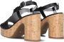 Nero Giardini 513620 Sandalen Dames Zwart - Thumbnail 4