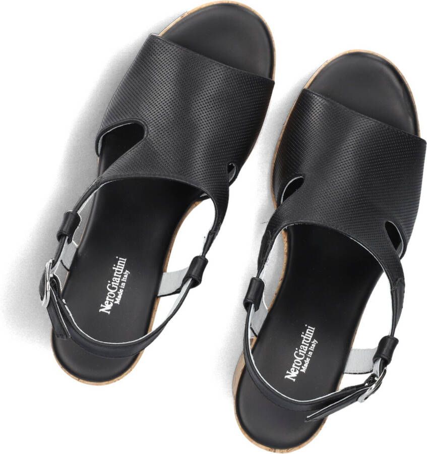 NERO GIARDINI Zwarte Sandalen 513620