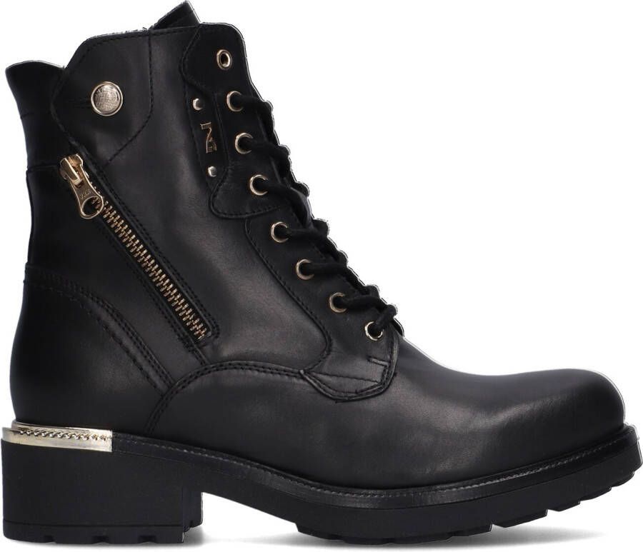 Nero Giardini 05846 Veterboots Laarzen Met Veters Dames Zwart