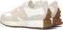 New Balance 327 Moondames dames sneakers beige wit Uitneembare zool - Thumbnail 4