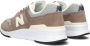 New Balance Trendy Leren en Textiele Sneaker voor Heren Bruin Heren - Thumbnail 3