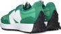 New Balance Oversized Logo Textiel en Suède Sneakers Green Heren - Thumbnail 7