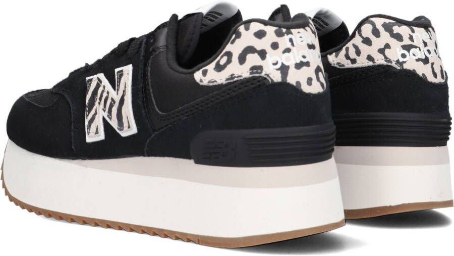 New Balance Zwarte Lage Sneakers Wl574