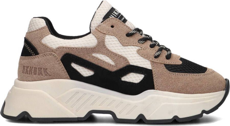 Nik & Nik Beige Lage Sneakers Daniel Sneakers