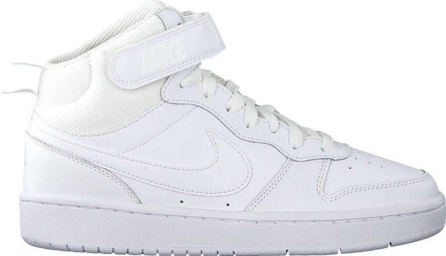 Nike Witte Hoge Sneaker Court Borough Mid 2 (gs)
