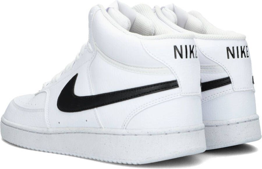 Nike Witte Hoge Sneaker Court Vision Mid Men