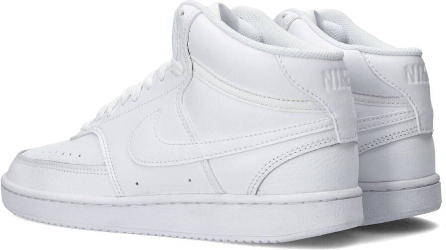 Nike Witte Hoge Sneaker Court Vision Mid Wmns