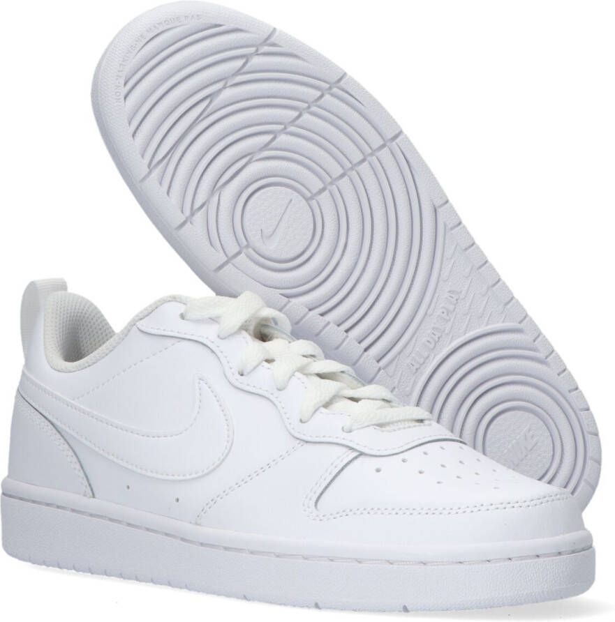 Nike Witte Lage Sneakers Court Borough Low 2 (gs)