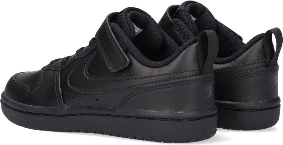 Nike Zwarte Lage Sneakers Court Borough Low 2 (ps)