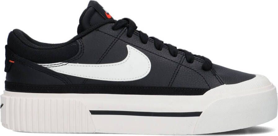 Nike Zwarte Lage Sneakers Court Legacy Lift