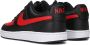 Nike court vision low sneakers zwart rood heren - Thumbnail 7