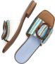 NOA HARMON Slippers Dames 9231 Maat: 36 Materiaal: Leatherlook Kleur: Blauw - Thumbnail 6