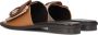 NOA HARMON Slippers Dames 9231 Maat: 36 Materiaal: Leatherlook Kleur: Camel - Thumbnail 4