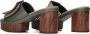 NOA HARMON Muiltjes Dames 9669 Maat: 38 Materiaal: Papierstro Kleur: Groen - Thumbnail 3