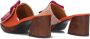 NOA HARMON Muiltjes Dames 9672 Maat: 37 Materiaal: Leatherlook Kleur: Oranje - Thumbnail 4