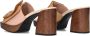 NOA HARMON Muiltjes Dames 9235 Maat: 39 Materiaal: Leer Kleur: Roze - Thumbnail 3