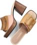 Noa Harmon Slippers Slides Dames 9235 Beige combi - Thumbnail 7