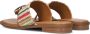 NOA HARMON Teenslippers Dames 9275 Maat: 36 Materiaal: Stro Kleur: Roze - Thumbnail 4