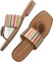 NOA HARMON Teenslippers Dames 9275 Maat: 36 Materiaal: Stro Kleur: Roze - Thumbnail 6