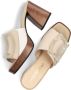Noa Harmon Muiltjes Female Sandalen Instappers Damesschoenen Leer 9235 Gebroken wit - Thumbnail 6