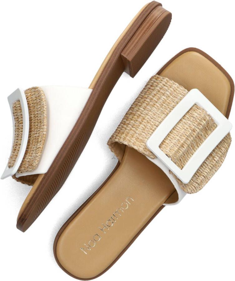 NOA HARMON Witte Slippers 9252