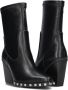 NOA HARMON Enkellaarsjes Dames 009095 Maat: 41 Materiaal: Leatherlook Kleur: Zwart - Thumbnail 6